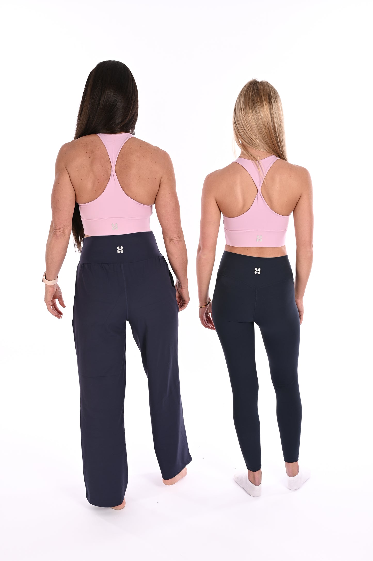 Twist Back Sports Bra - Blossom Pink
