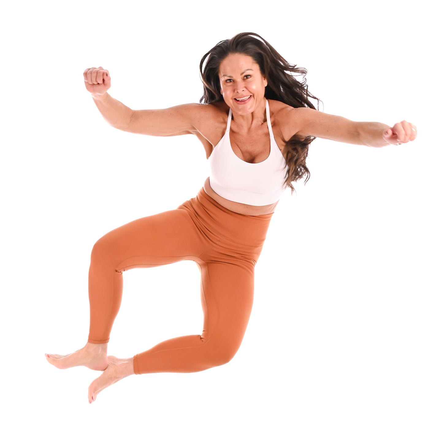 Flow Leggings - Burnt Orange