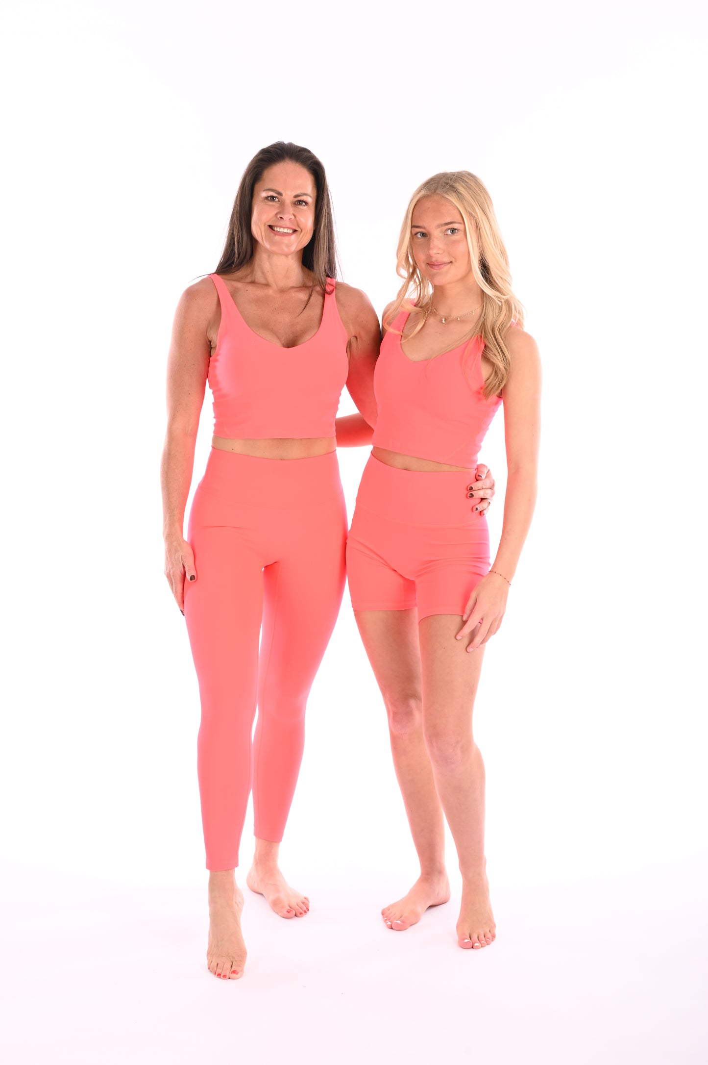 Classic Mid Length Shorts - Dragonfruit