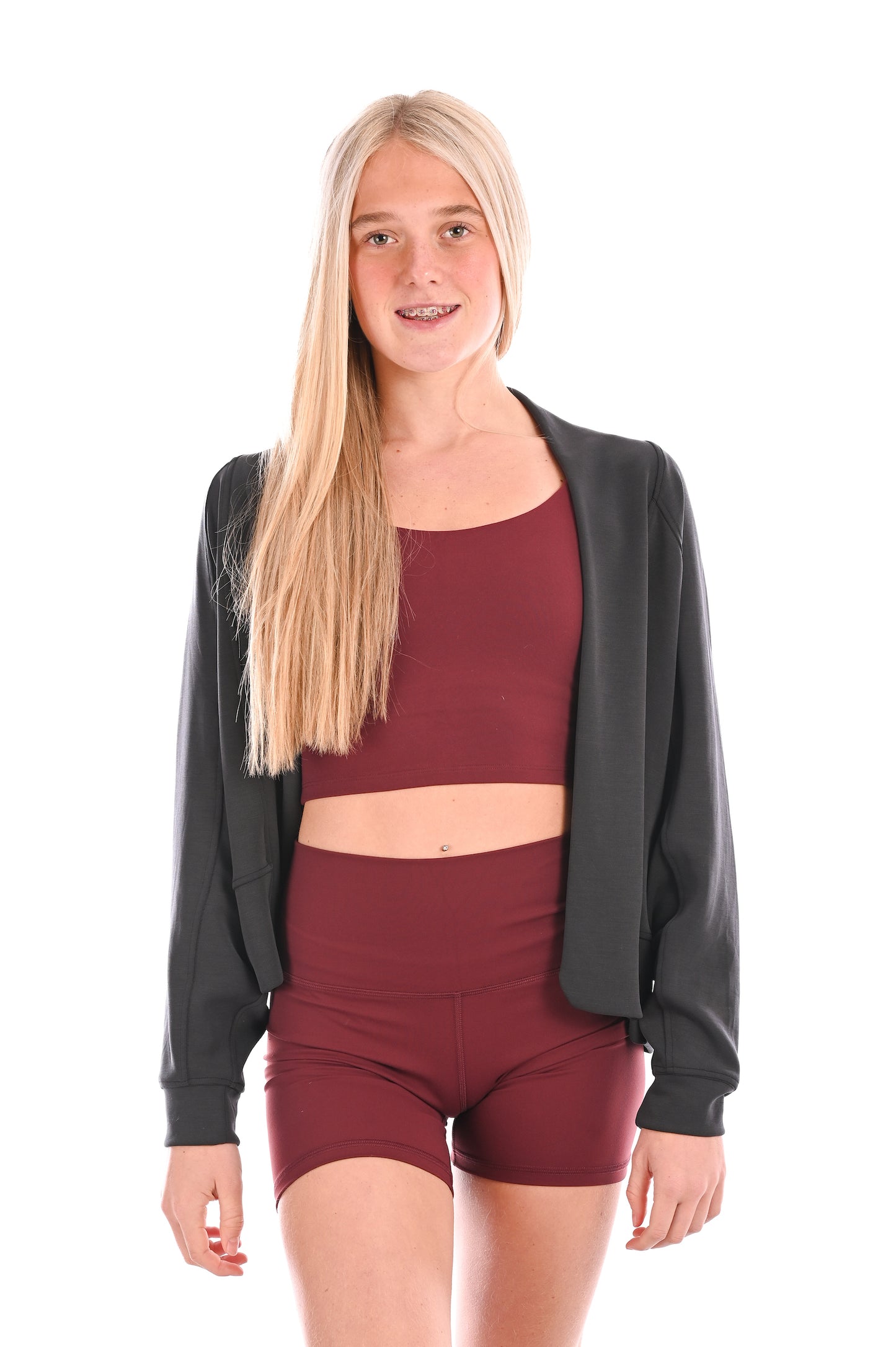 Relaxed Blazer - Charcoal