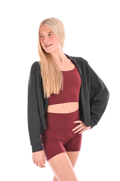 Relaxed Blazer - Charcoal