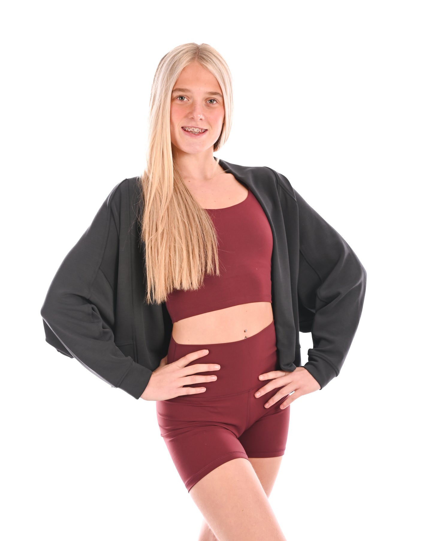 Relaxed Blazer - Charcoal