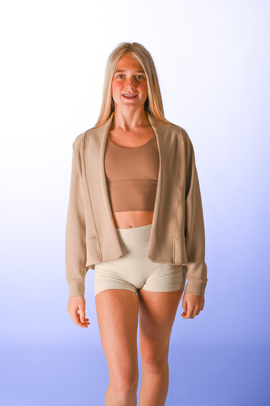 Relaxed Blazer - Mushroom