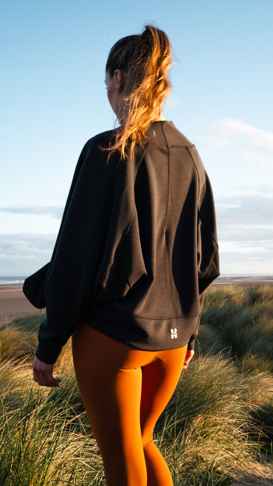 Relaxed Blazer - Charcoal