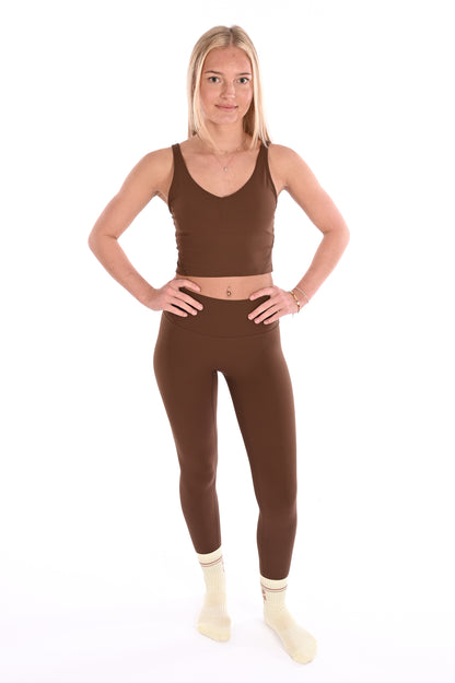 Classic Leggings - Chocolate
