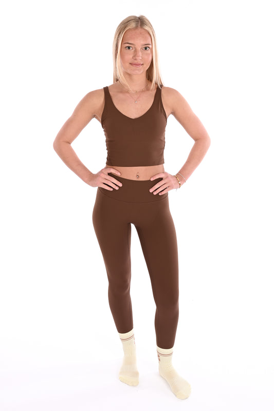 Classic Leggings - Chocolate