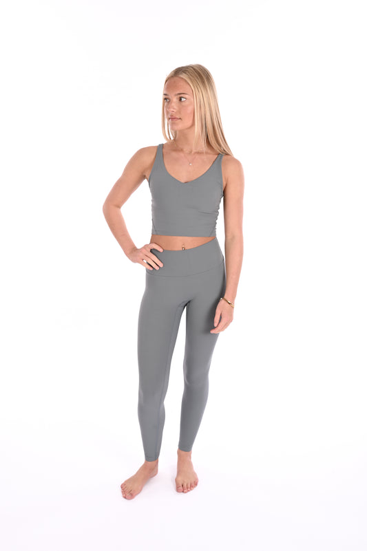 Classic Crop Top - Ice Blue