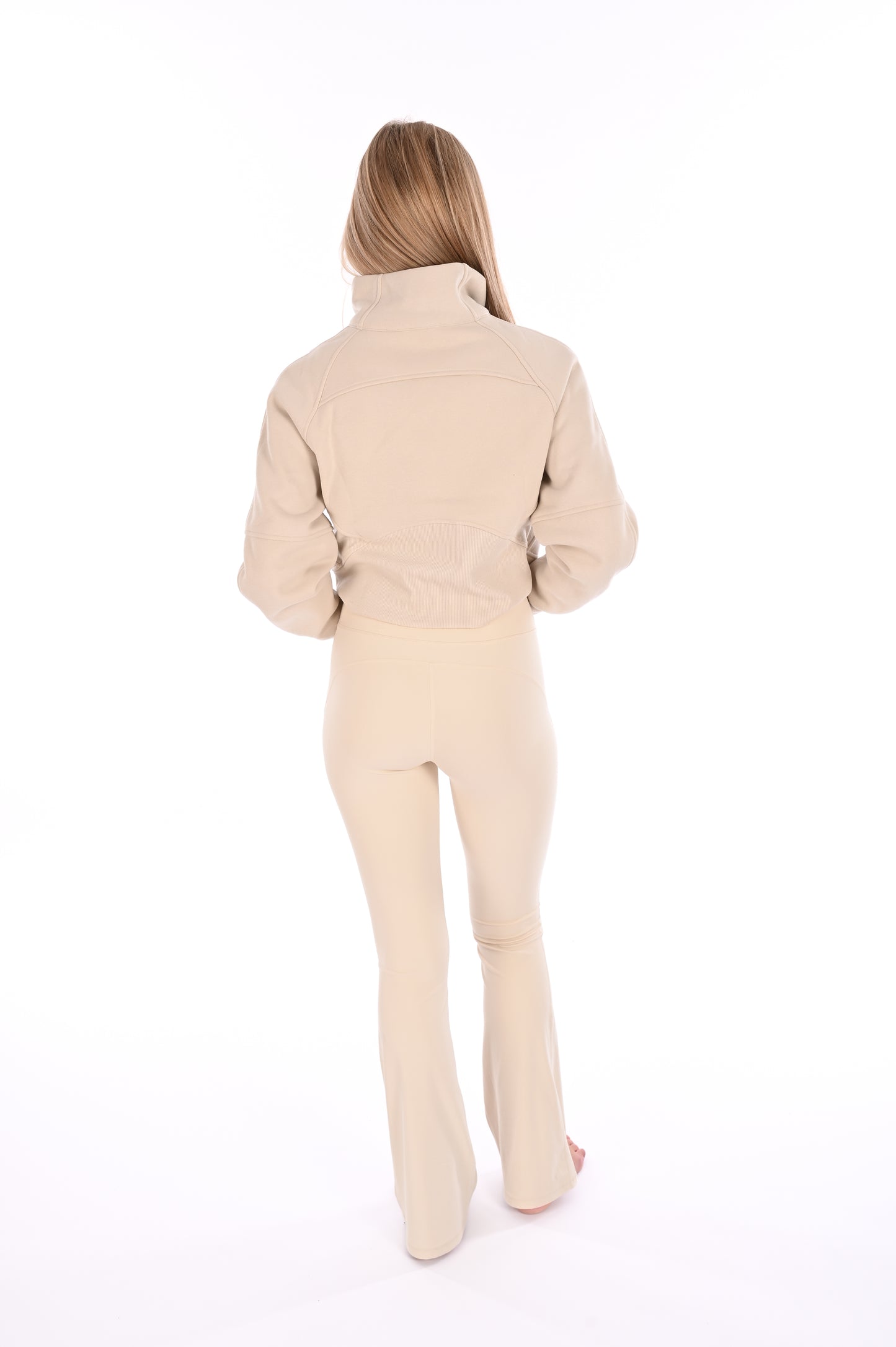 Flared Leggings - Crème