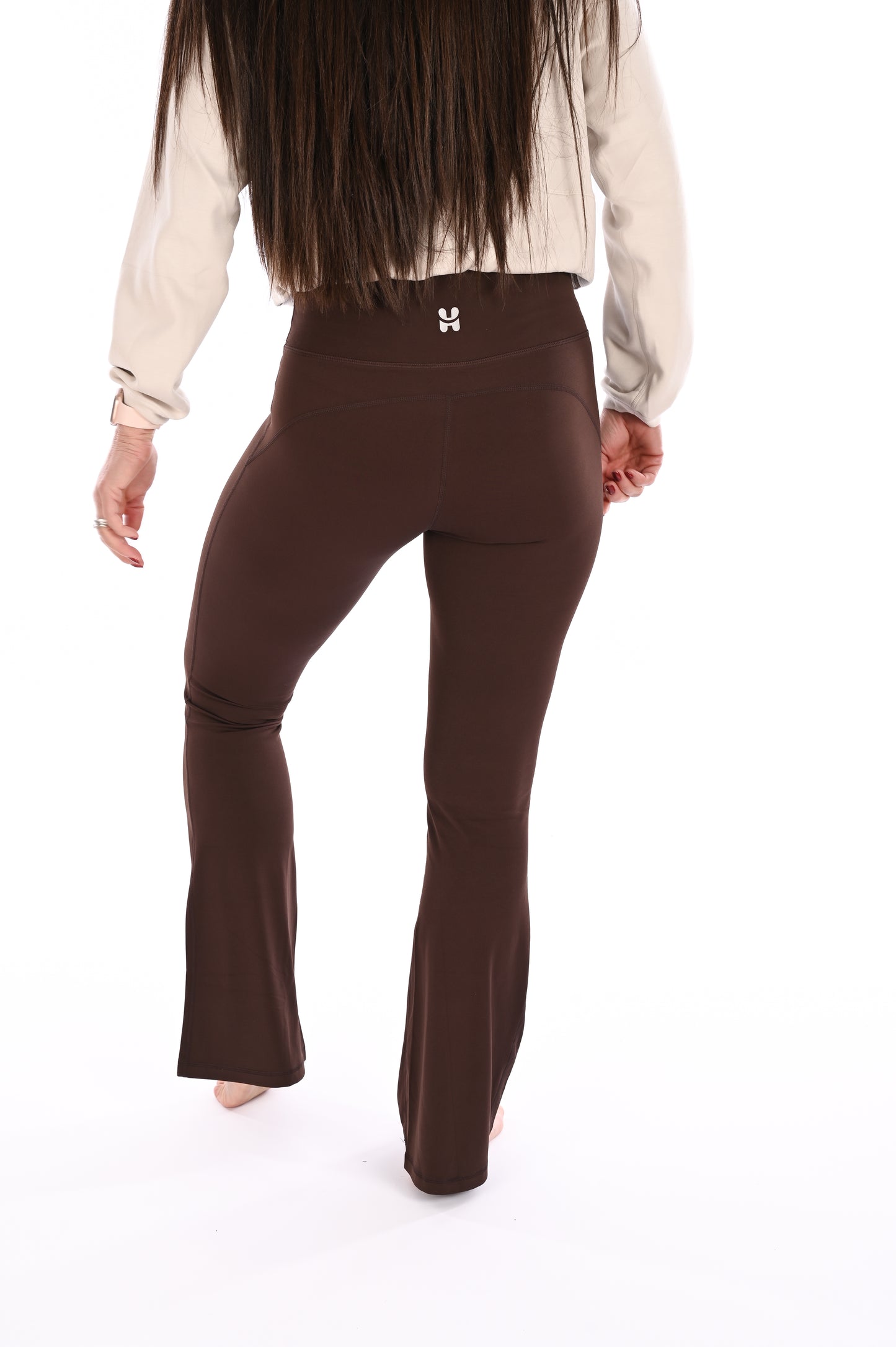 Flared Leggings - Espresso