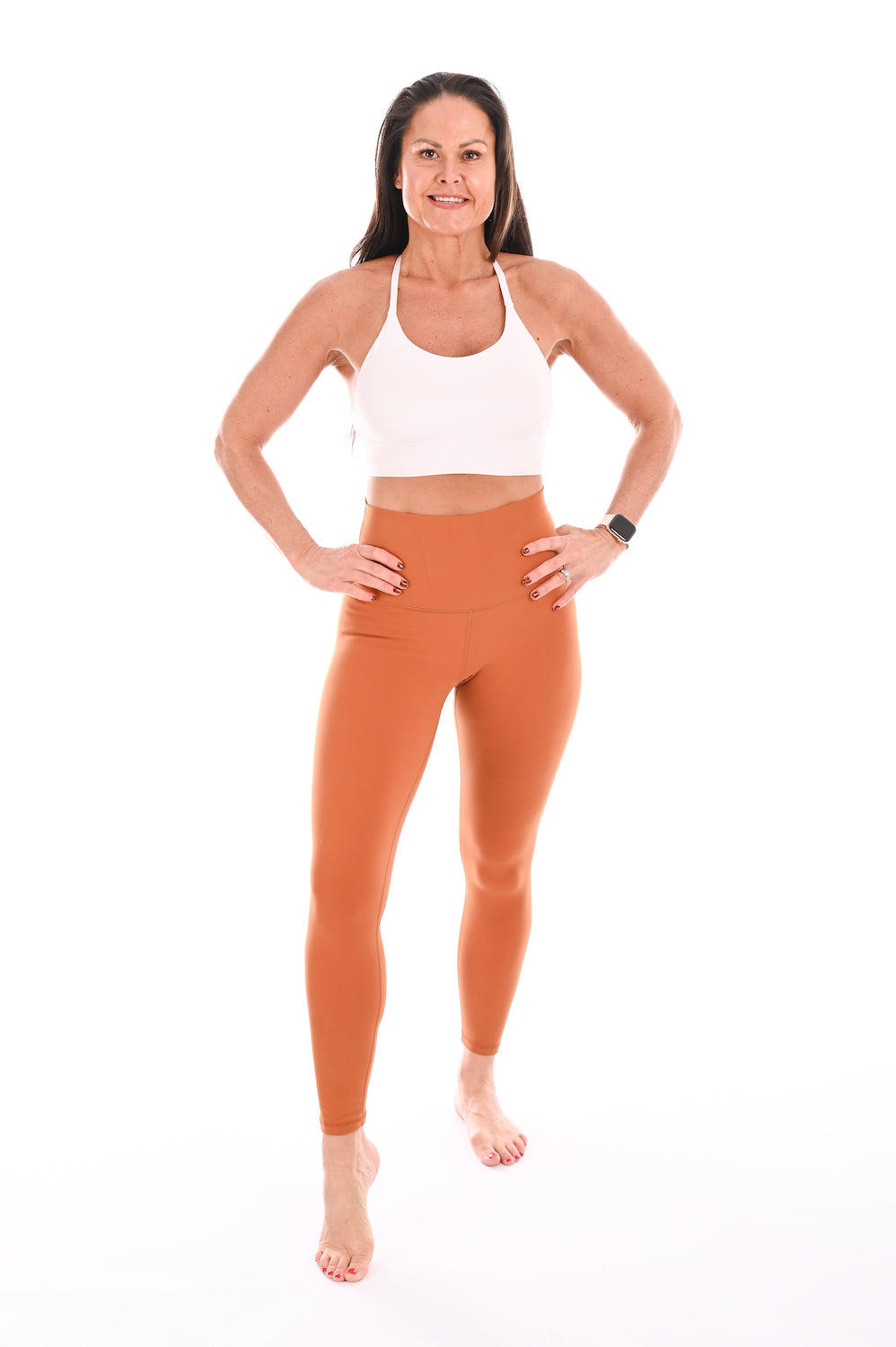 Flow Leggings - Burnt Orange