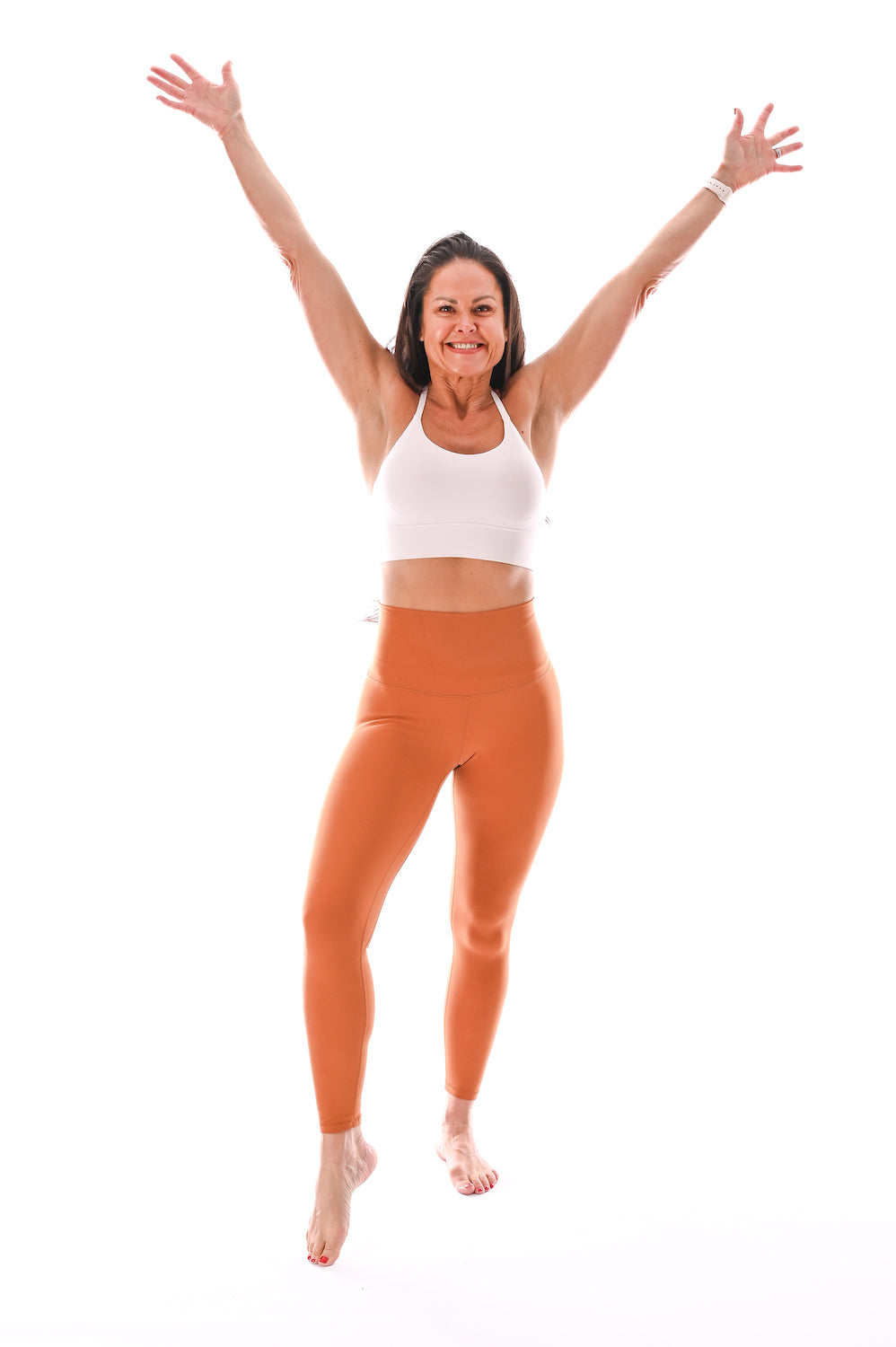 Flow Leggings - Burnt Orange
