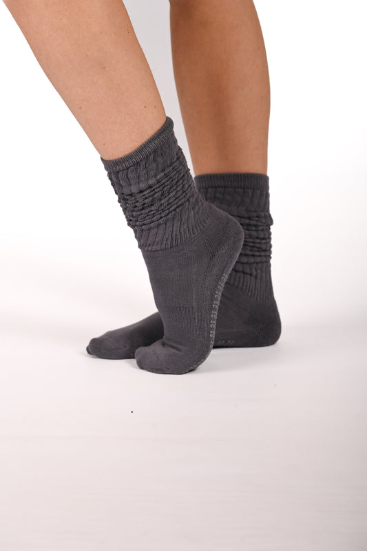 HUG Pilates Socks - Graphite