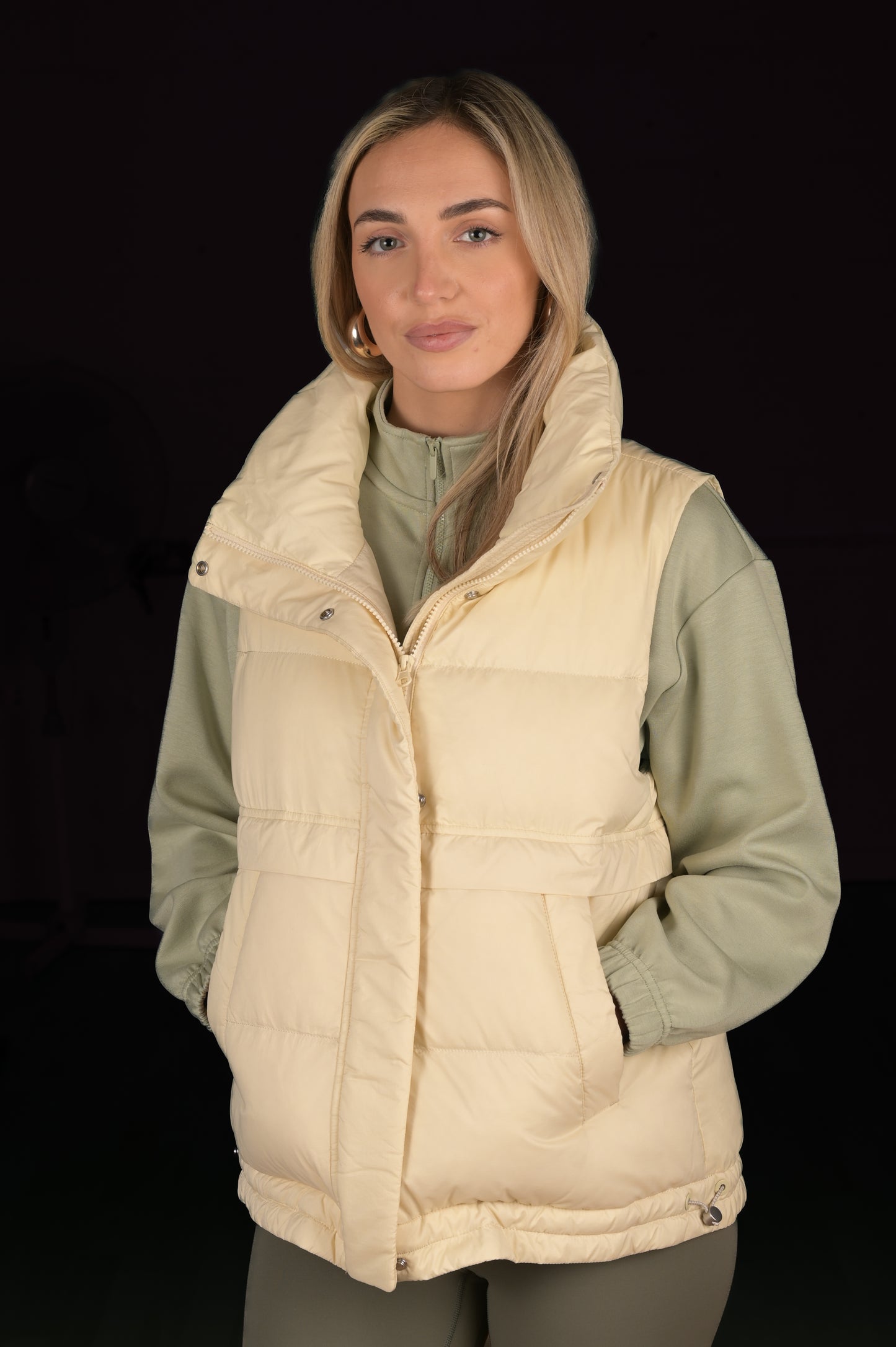 Premium Quality Gilet - Cream