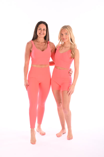 Classic Mid Length Shorts - Dragonfruit