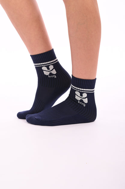 HUG Stripe Socks