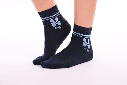 HUG Stripe Socks