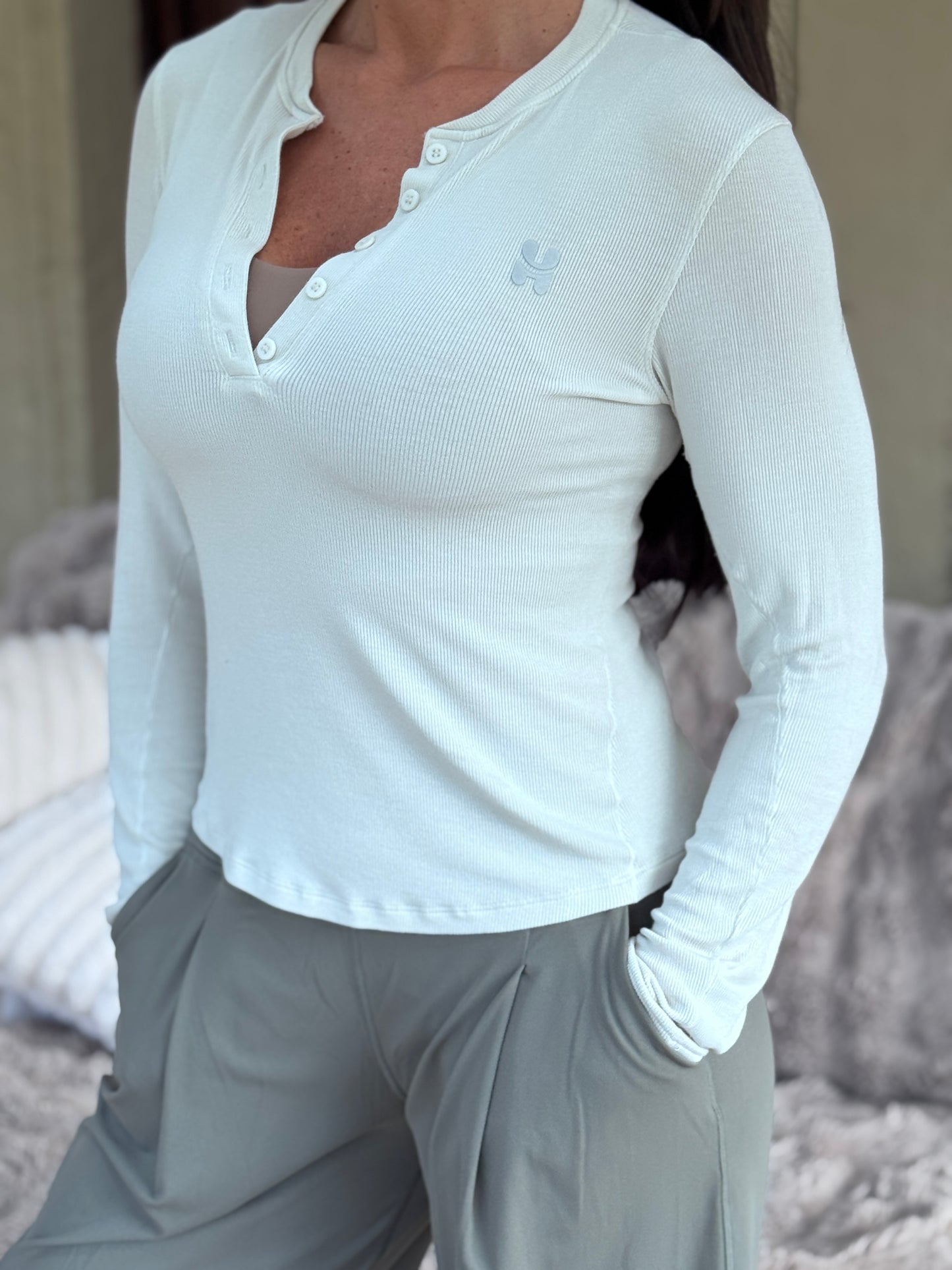 Layering Tee - Stone