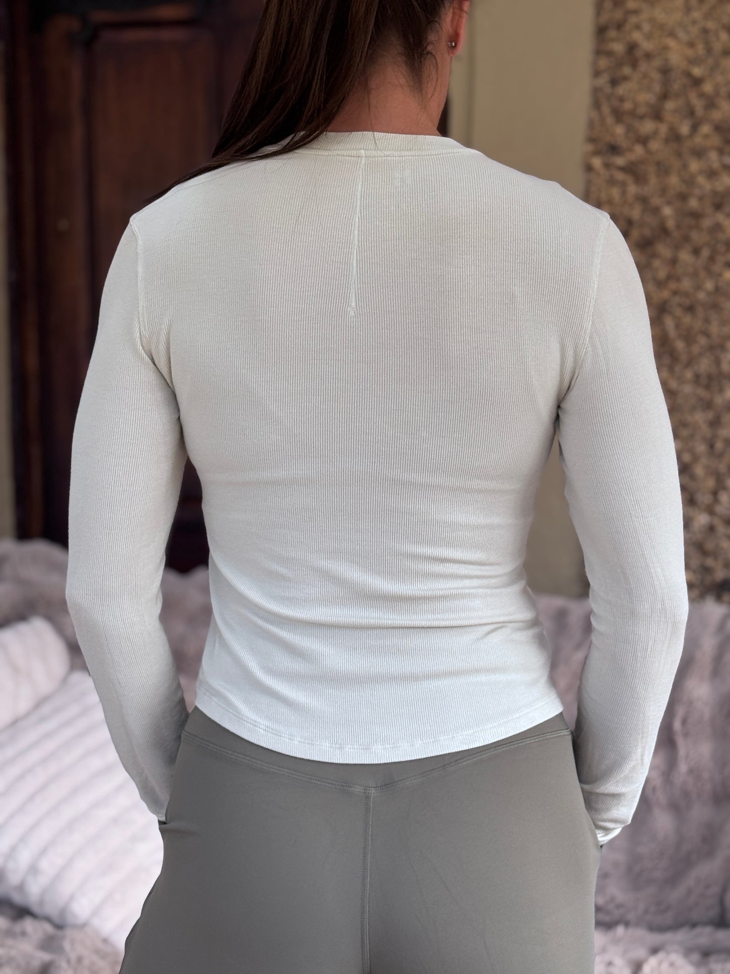 Layering Tee - Stone