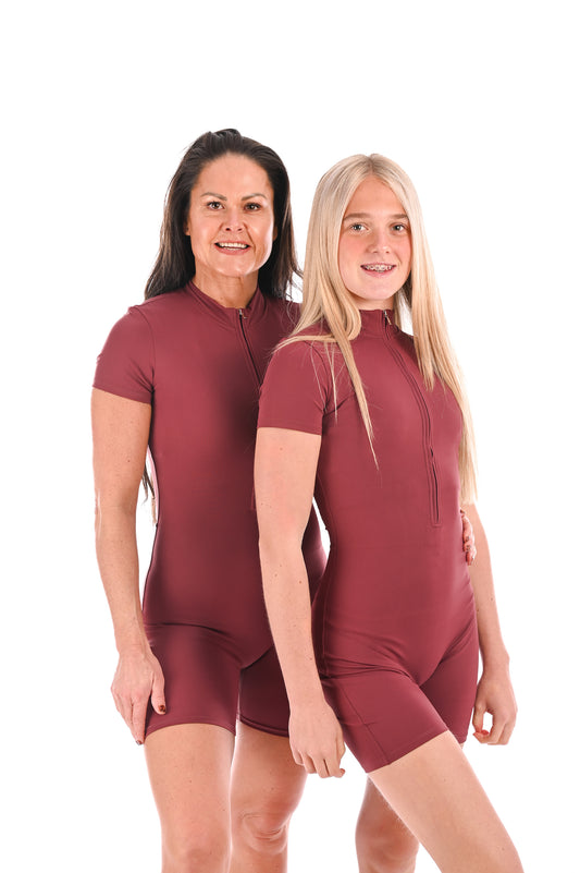 HUG Playsuit - Grape