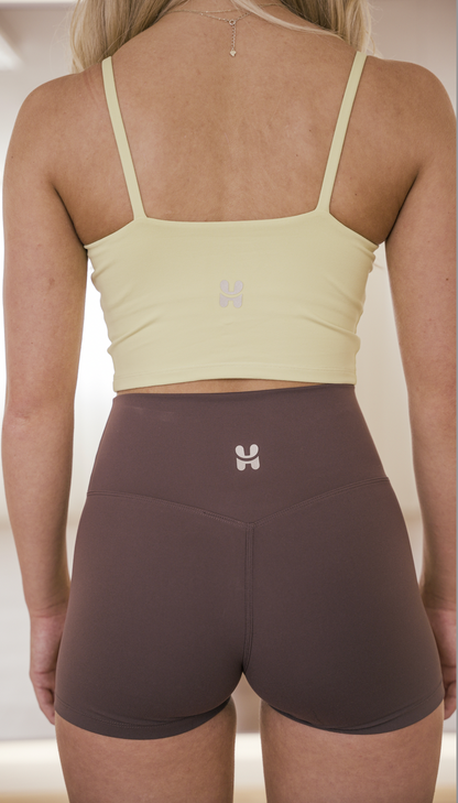 Booty Shorts- Fig
