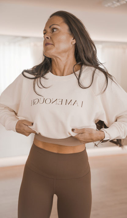 I Am Enough Mirror Sweater