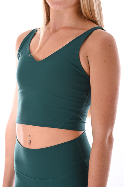 Flow Crop Top - Teal