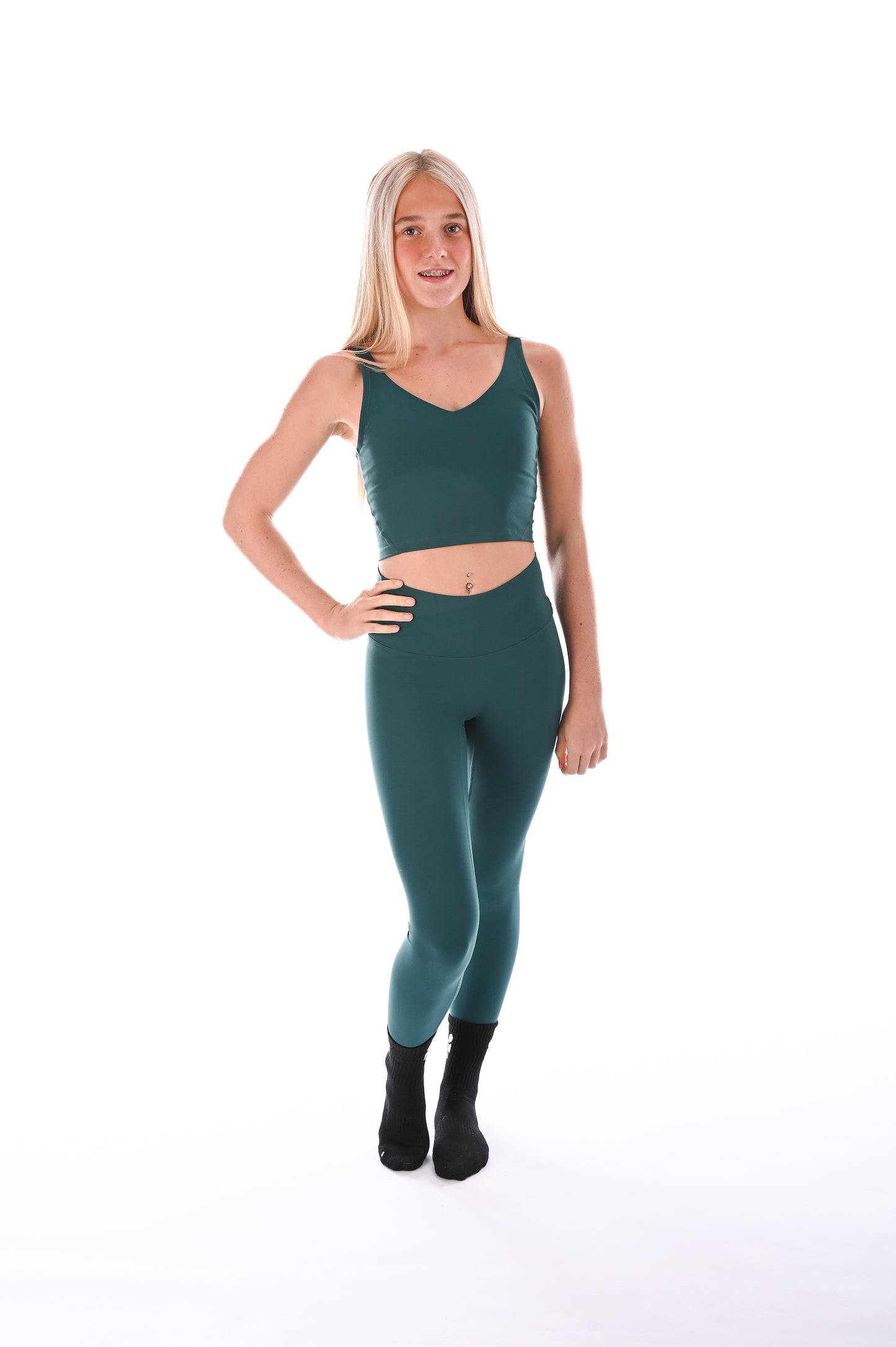 Flow Leggings - Teal