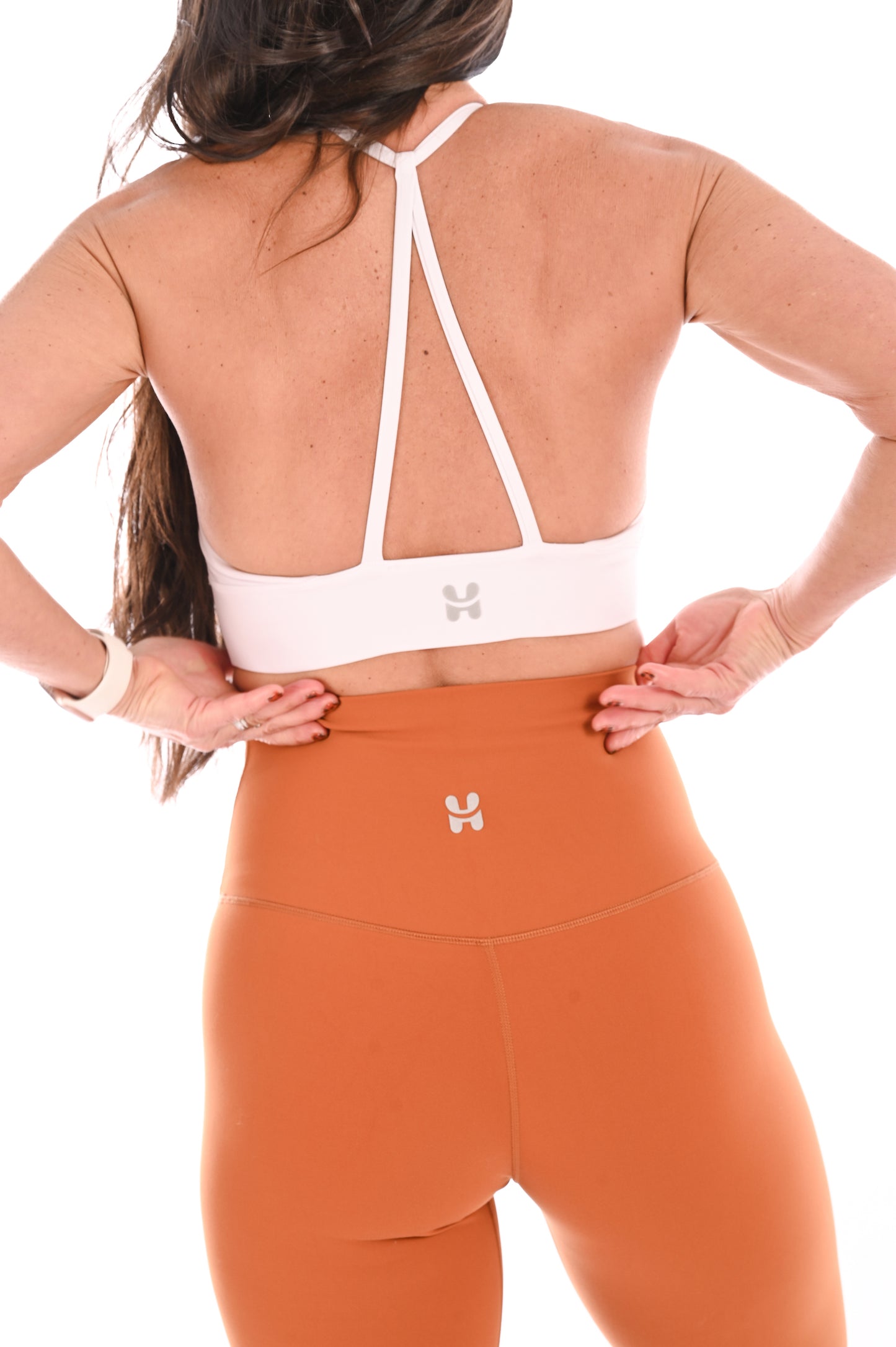 Strappy Sports Bra - White